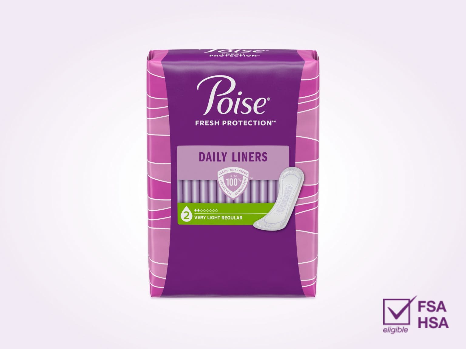 Incontinence Daily Liners Lightest Absorbency Poise US