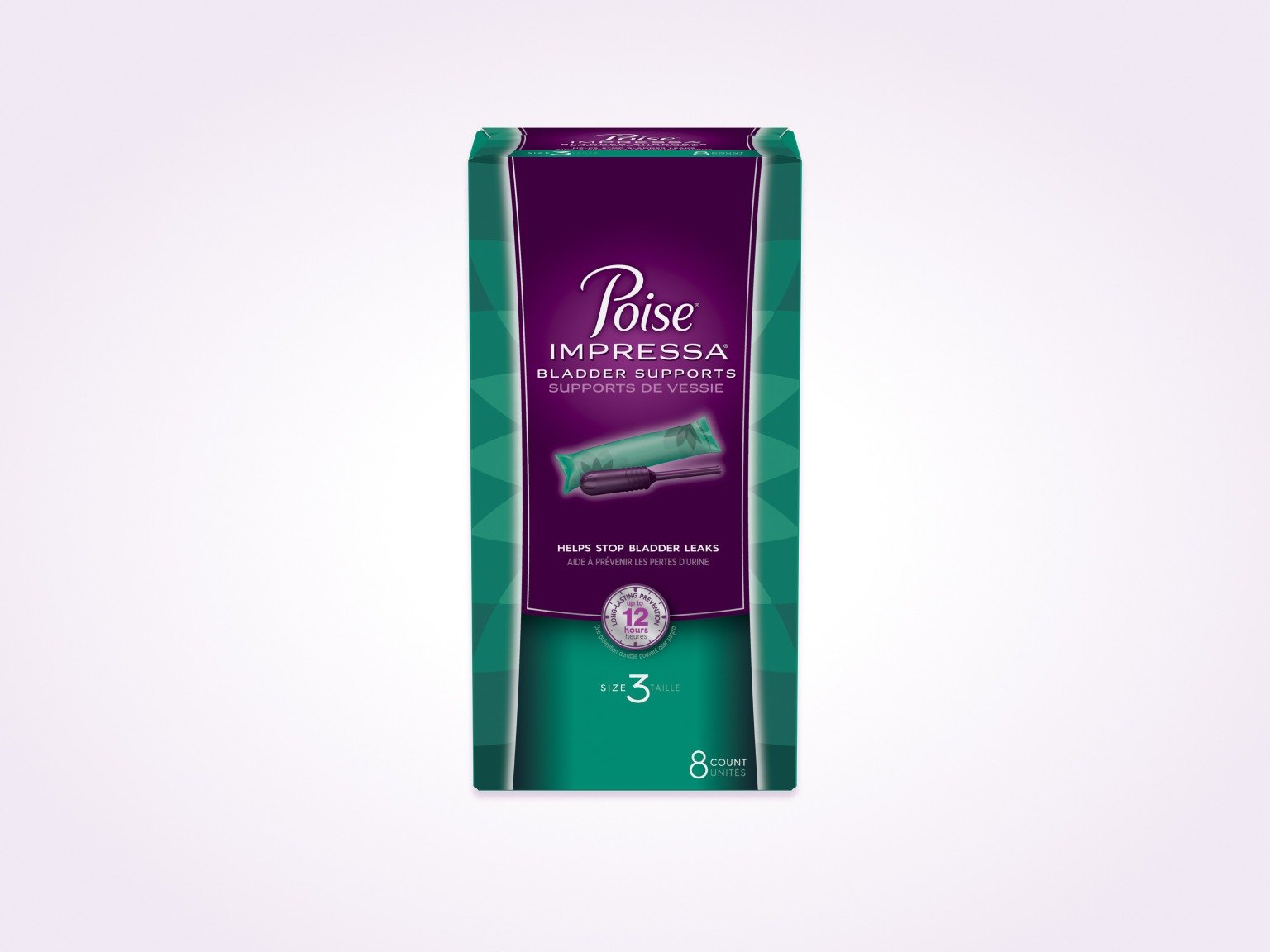 Poise® Bladder Leaks, Impressa® Single Packs - Size 3