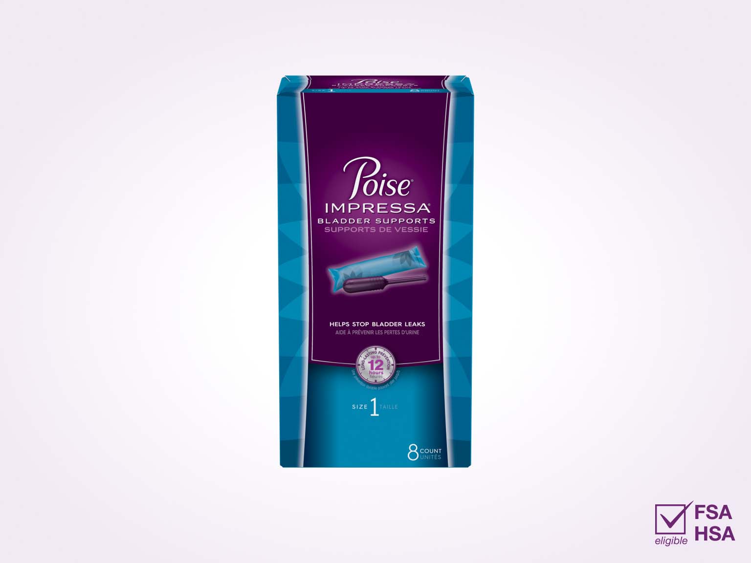 Poise® Bladder Leaks, Impressa® Single Packs - Size 1