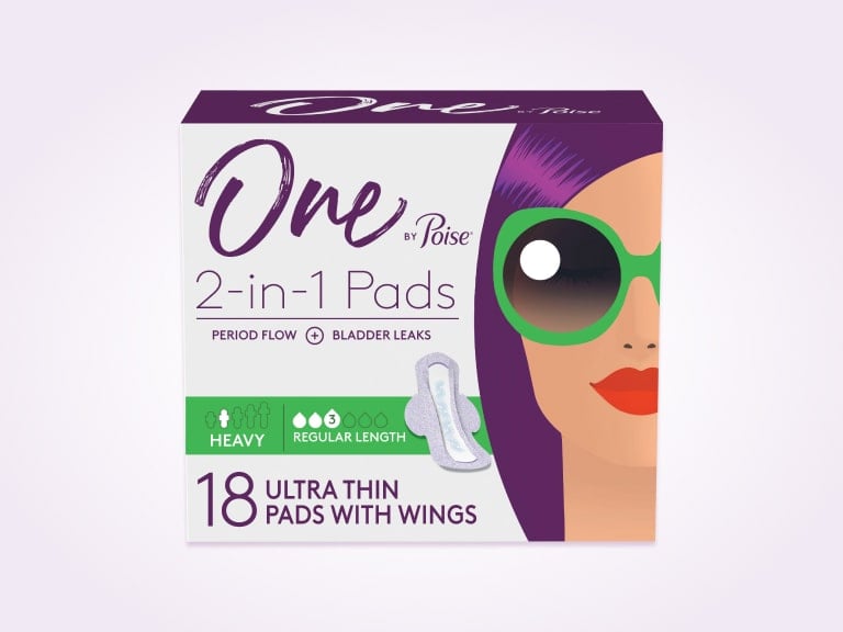 Poise® Bladder Leaks, Heavy 2-in-1 Pads