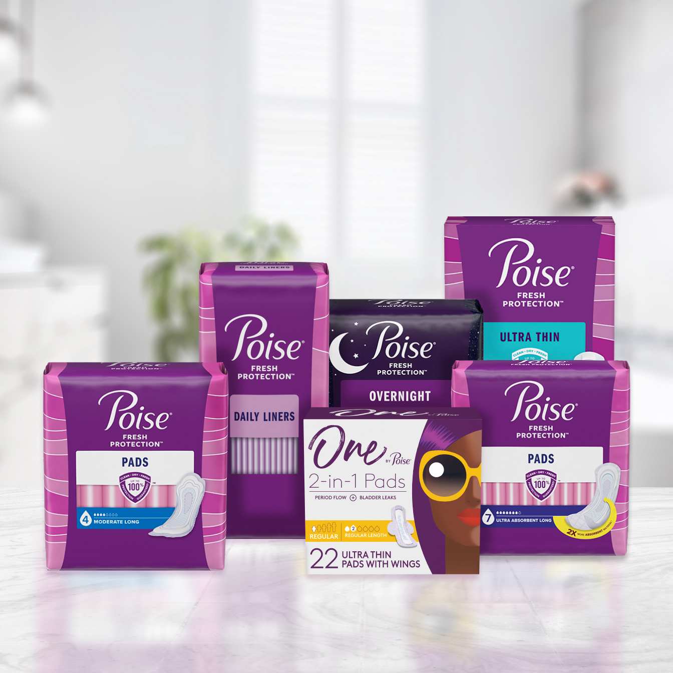 Incontinence Products for Women Poise® US